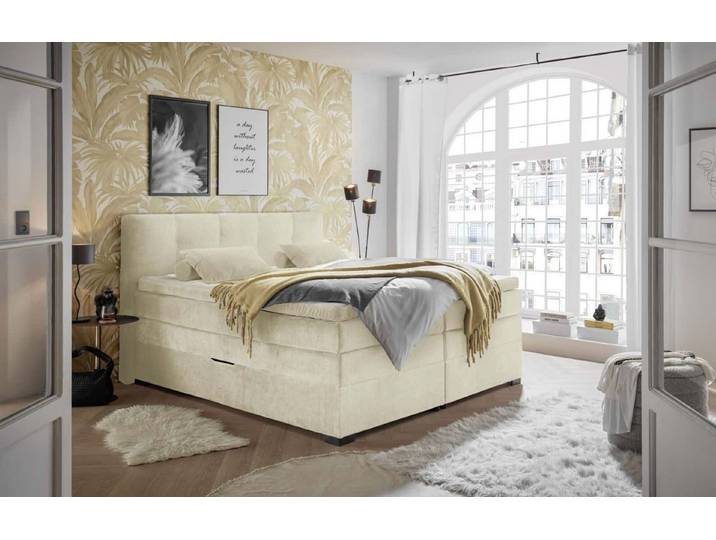 ED EXCITING DESIGN Boxspringbett Fanes, mit Bettkästen