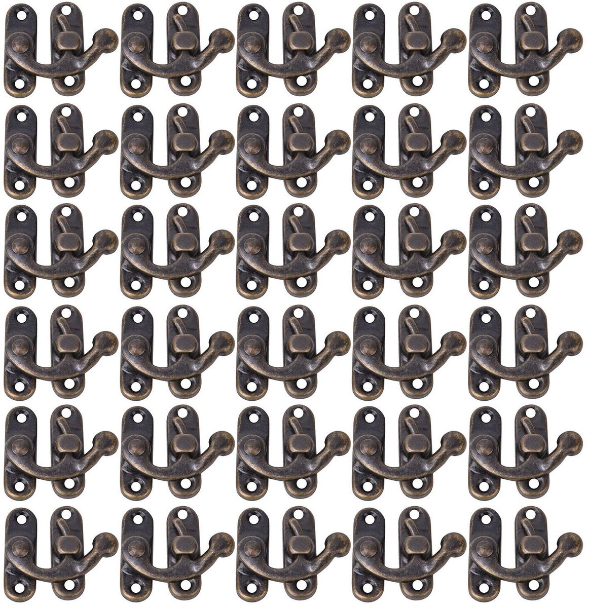 Dailygoods Hasp Grendelhaak 30 stuks Antiek Vintage voor Sieraden