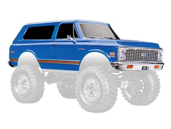Traxxas 9130-BLUE - TRX-4 1972 Blazer Body Kit, Blau