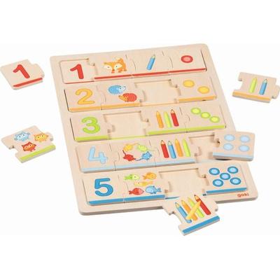 Puzzzle Lerne zählen