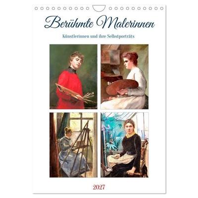 Berühmte Malerinnen (Wandkalender 2027 DIN A4 hoch), CALVENDO Monatskalender