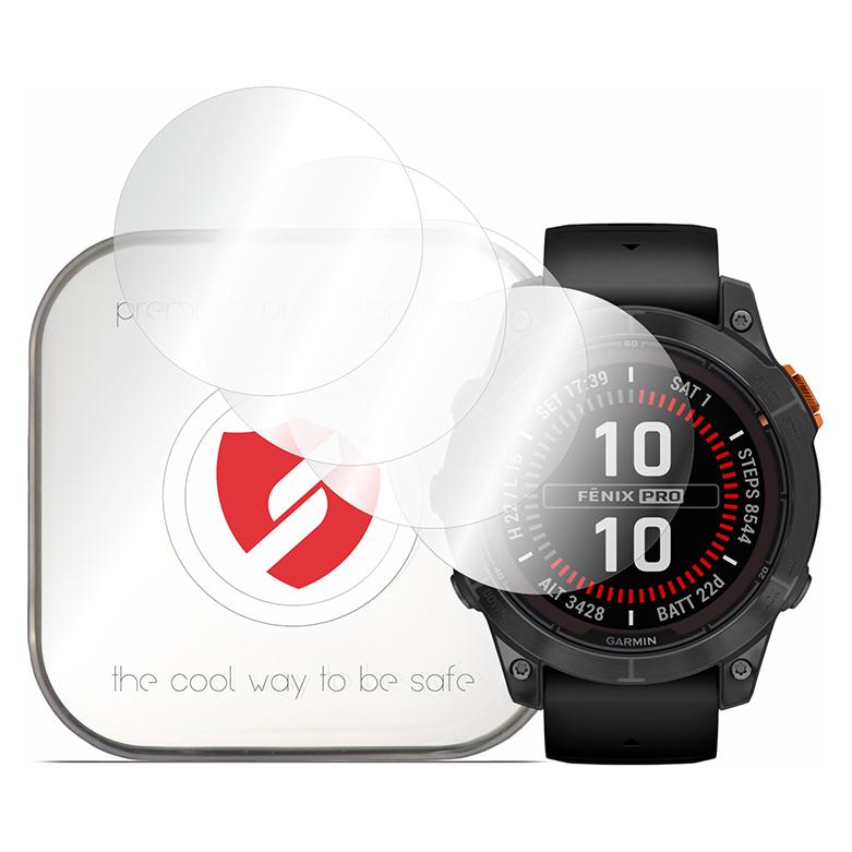 Smart Protection - Premium Classic (4 pack) - Garmin Fenix 7 Pro Solar - Clear (56361008)