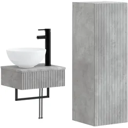 vidaXL, Badmöbelset, Badezimmer Set