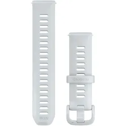 Garmin Ersatzarmband (20 mm, faserverstärktes Polymer, Silikon), Uhrenarmband, Weiss