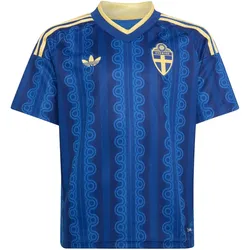adidas SVFF Schweden Auswärtstrikot WM 2026 Kinder JZ6376 - team royal blue 152