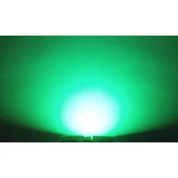 OptoSupply LED, 5mm, 8.6-9.3lm, 15°, klar, leaf green