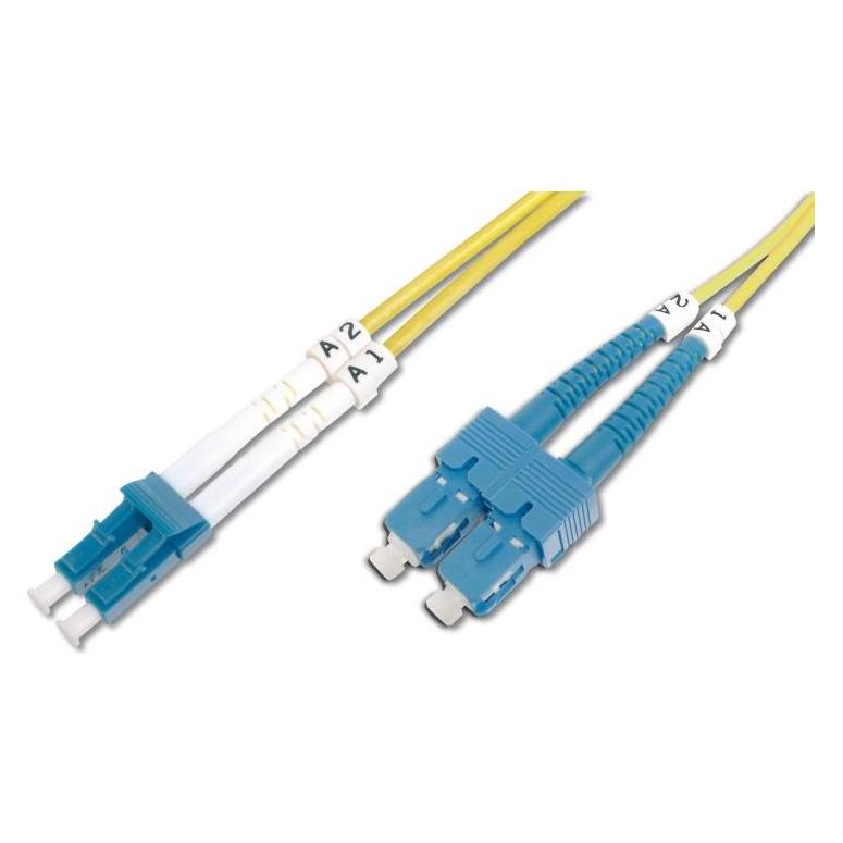 Wp WPC-FP0-9LCSC-075 Glasfaserkabel 7,5 m LC SC OS2 Gelb (7.50 m) (WPC-FP0-9LCSC-075)