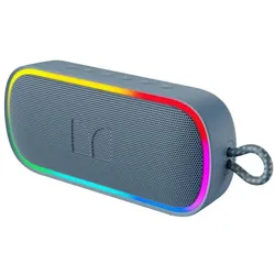 Monster Bluetooth-Lautsprecher S150 Plus, 40 W, TWS, RGB, wasserdicht, blau, Bluetooth Lautsprecher, Blau