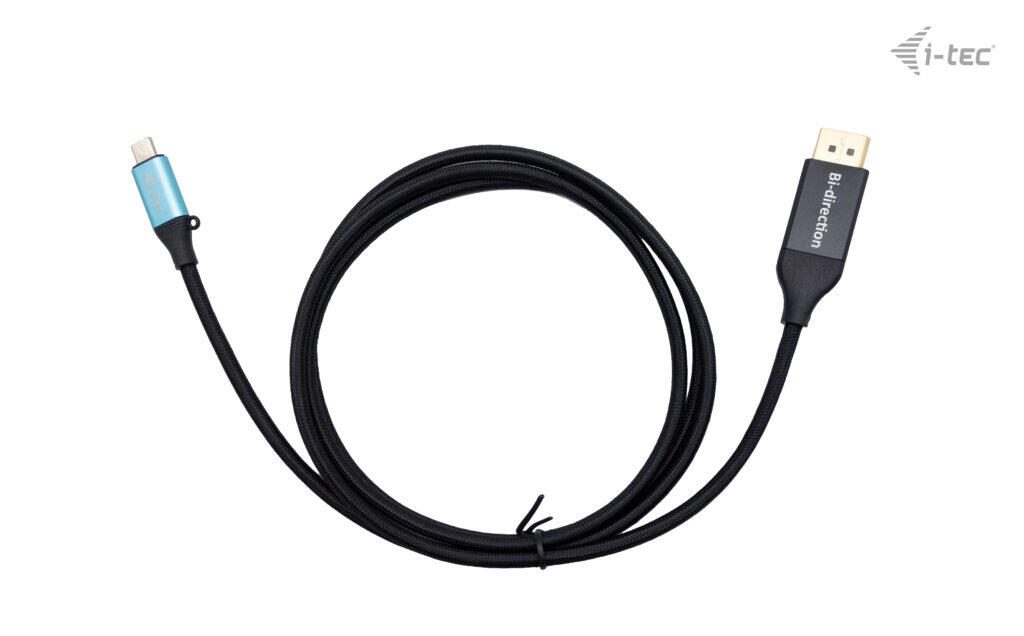 I-TEC USB-C DisplayPort Bi-Directional Kabel Adapter 15cm C31CBLDP8KBIDIR