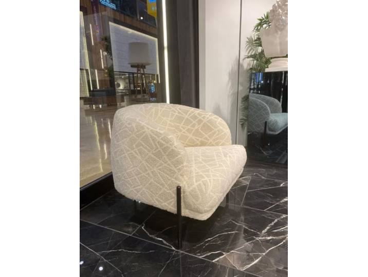Xlmoebel Loungesessel Luxuriöser Einzelsessel aus hochwertigem Textil in elegantem Design (Sessel), Hergestellt in Europa
