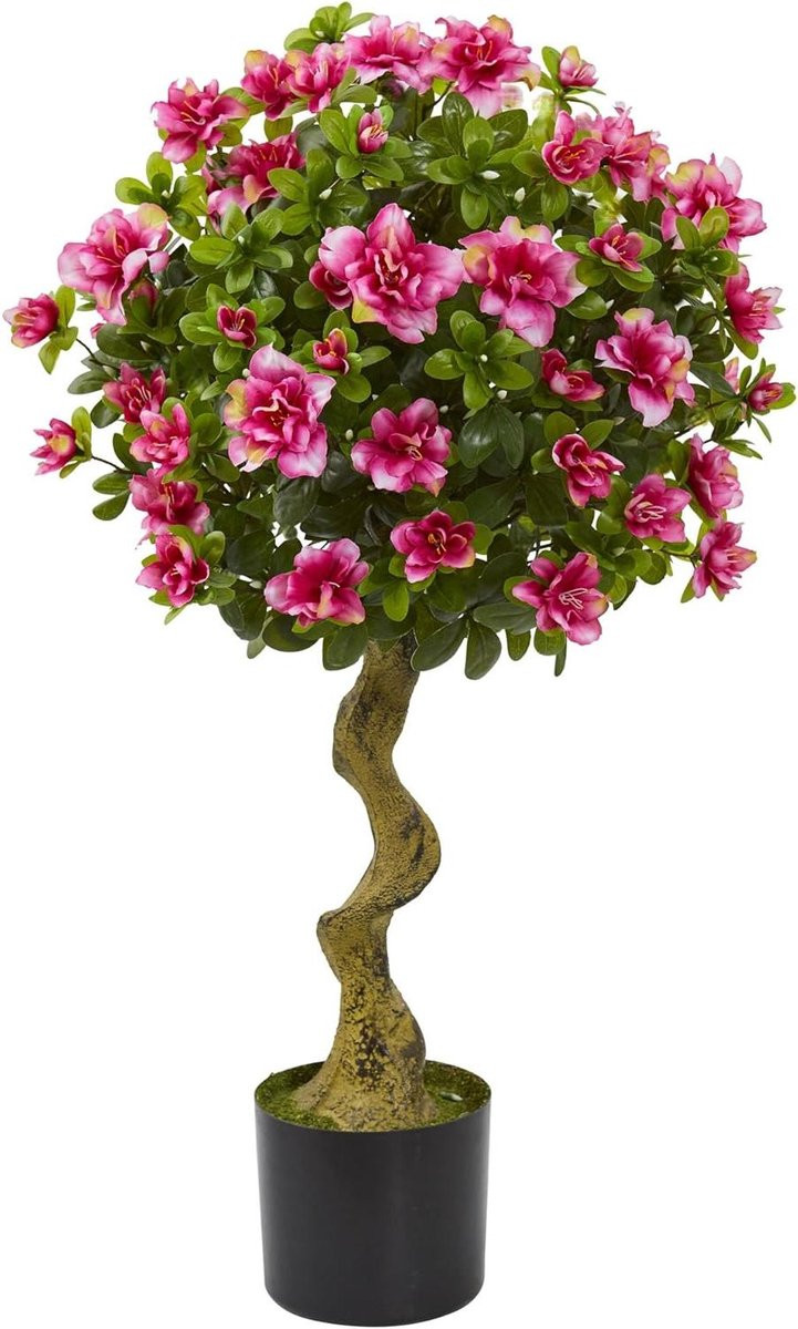 Kunstmatige Azalea Boom - Roze - 91 cm (3 voet)