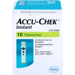 Accu-Chek Instant Teststreifen 10 ST