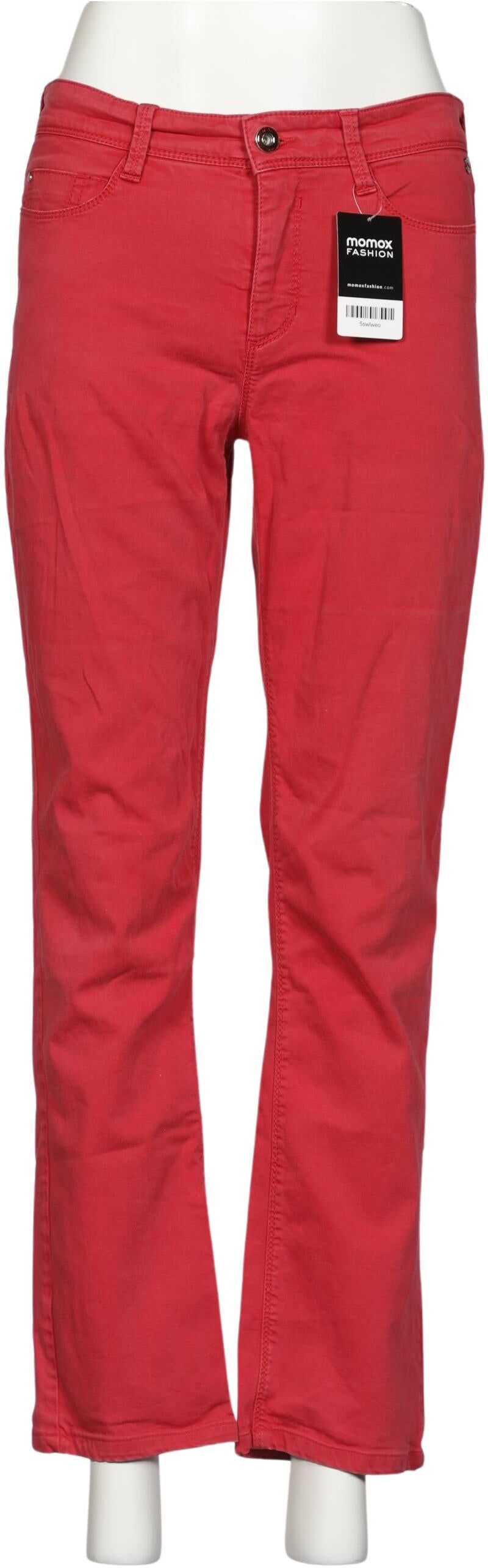 MAC Damen Stoffhose, Rot, Gr. W30, kein / Etikett - Second Hand
