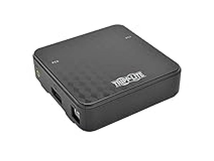 Tripp Lite Commutateur KVM DisplayPort à 2 Ports avec Audio, câbles et Partage de périphériques USB (B004-DP2UA2-K)