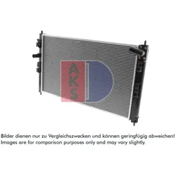 Kühler Motorkühlung AKS DASIS 060082N für Peugeot Citroën 4008 C4 Aircross