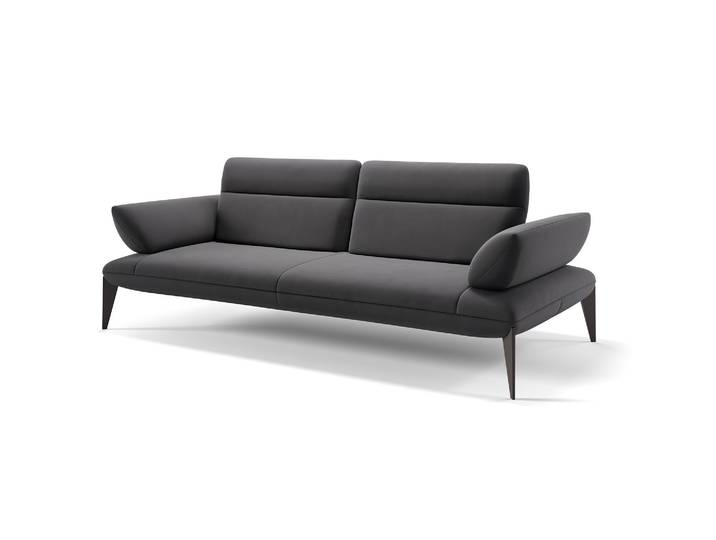 Stoff 3-Sitzer Relaxsofa LAZIO Designcouch