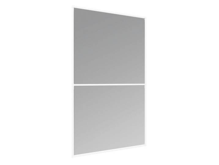 Fliegengitter Fenster 120x220 cm Weiß