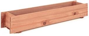 Costway Wooden Decorative Raised Garden Bed for Yard and Window