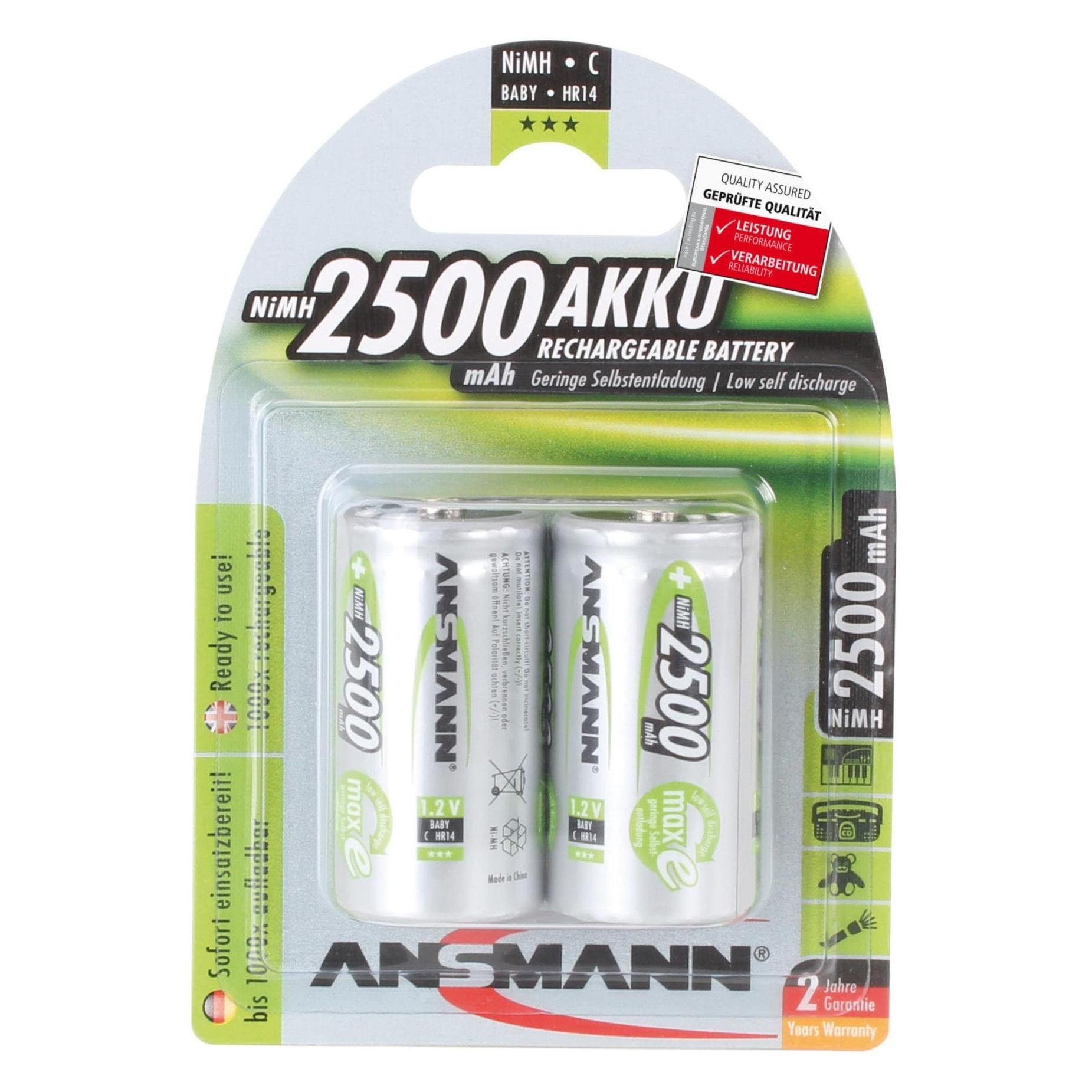 Ansmann Baby C (6 Stk., C, 2500 mAh) (5030912)