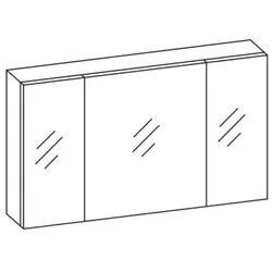 Artiqua Spiegelschrank, Eiche Ribbeck quer NB, 070-SDT-8-12-444 070-SDT-8-12-444