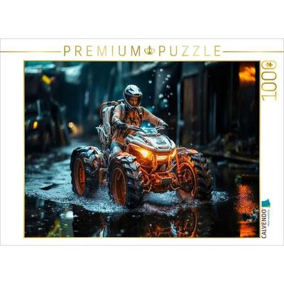 CALVENDO Puzzle Quad - Fortschritt und Ästhetik | 1000 Teile Lege-Größe 64x48cm Foto-Puzzle für glückliche Stunden