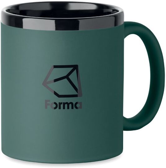 RUBY Mug en céramique 300ml Vert Foncé