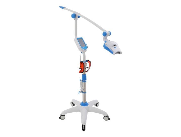 Instrument de blanchiment des dents 5,9 pouces hauteur réglable Machine de blanchiment des dents lampe à LED dispositif de blanchiment des dents outil de dentisterie