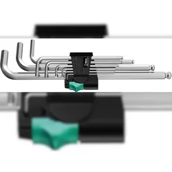 Wera 950 PKL/9 SM N Innen-Sechskant Winkelschraubendreher-Set 1.5 mm, 2 mm, 2.5 mm, 3 mm 05022087001