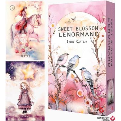 Sweet Blossom Lenormand (Deutsch) 36 Karten plus 2 zusätzliche Karten, Set von Irene Captijn, Königsfurt-urania