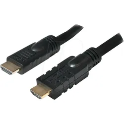 LOGILINK CHA0010 - HDMI A Stk. > HDMI A Stk., 4K@30 Hz, Verstärker, schwarz., 10,0