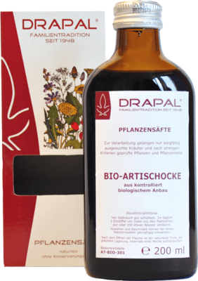 ALLPHARM Vertriebs GmbH ARTISCHOCKEN BIO Pflanzensaft Drapal 200 ml 09668981