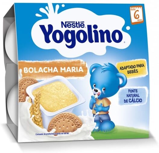 Nestlé Nestle Yogolino Cereais Bolacha 4X100G
