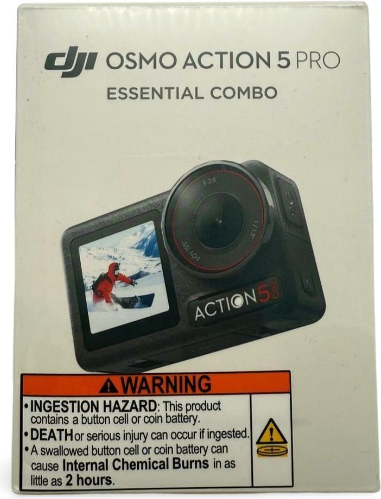 DJI Osmo Action 5 Pro Essential Combo Cam 4K Black