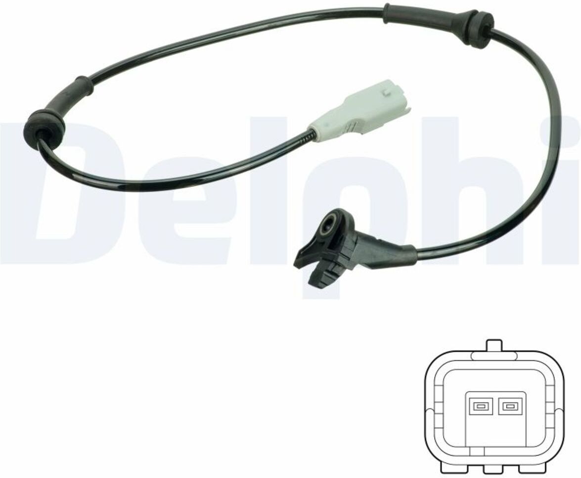 Sensor, Raddrehzahl DELPHI SS20745