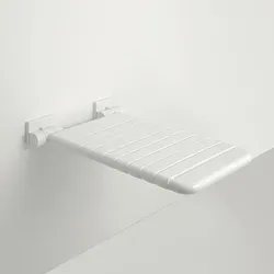 pba 01 Duschsitz, klappbar 380x740mm  für Badewanne, aus Nylon