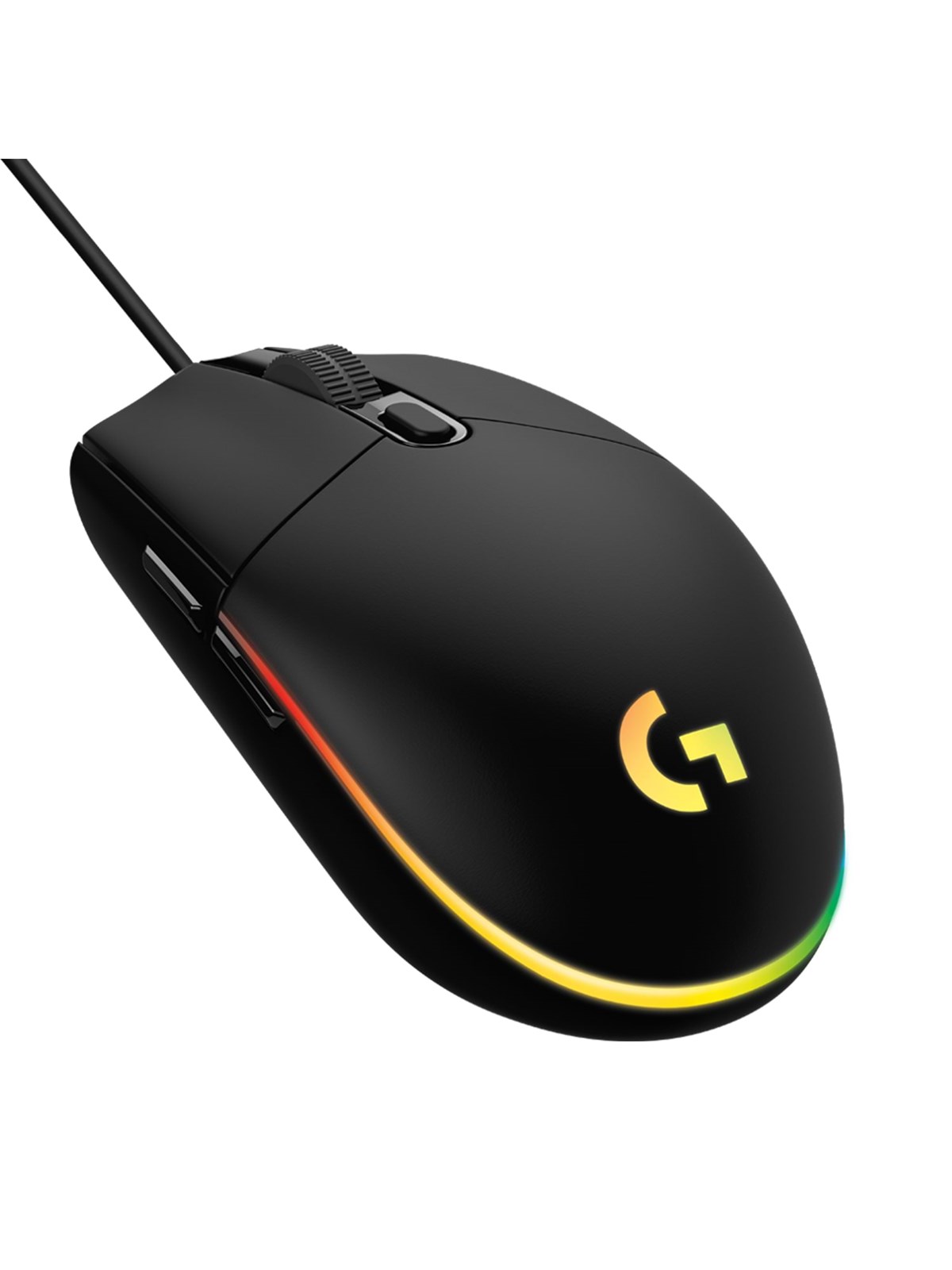 Logitech G203 LIGHTSYNC - Black - Gaming Maus (Schwarz mit RGB)
