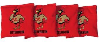 Skip's Garage Otterbein Cardinals Red Cornhole Bags