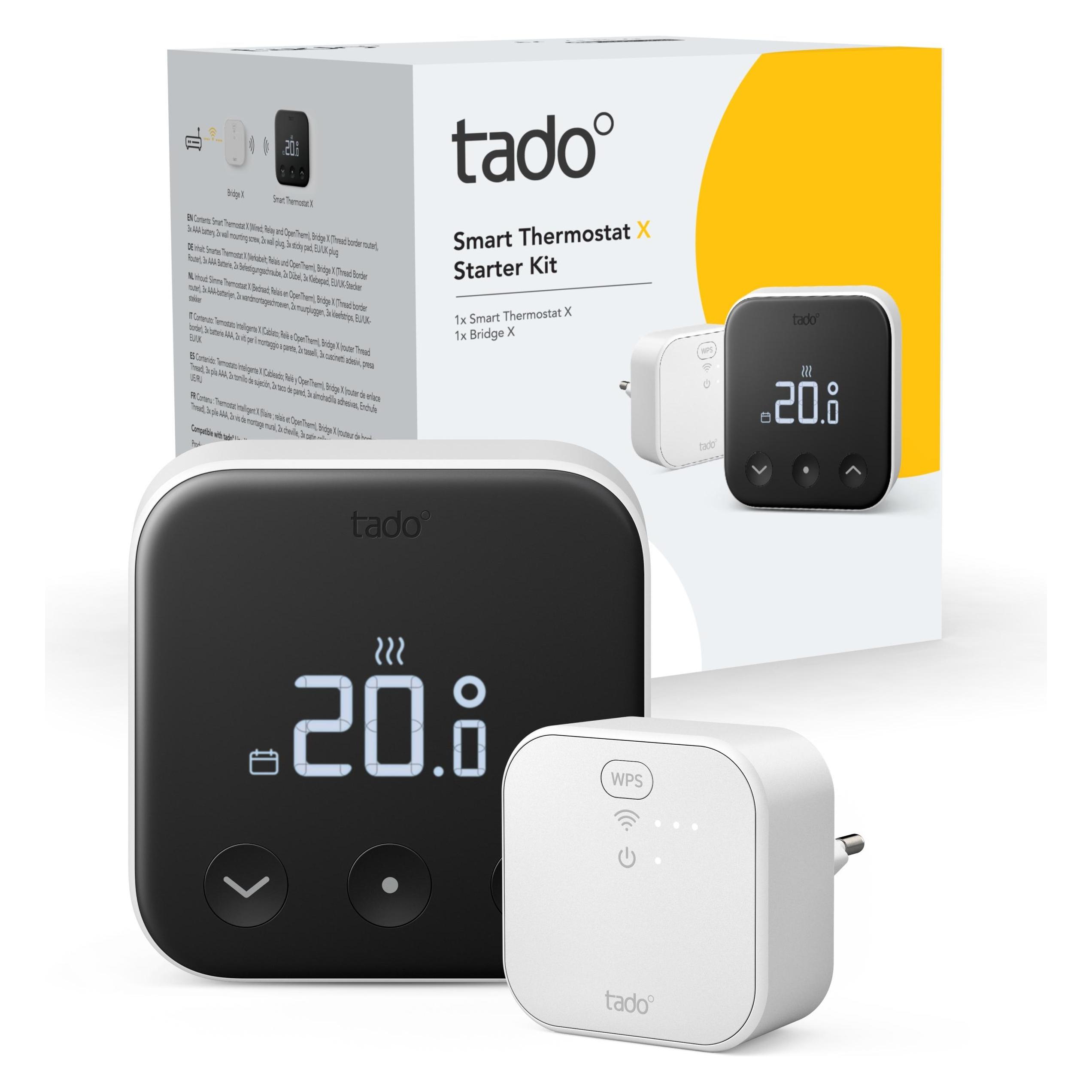 tado° Smart Thermostat X - Starter Kit inkl. 1 Bridge (105209)