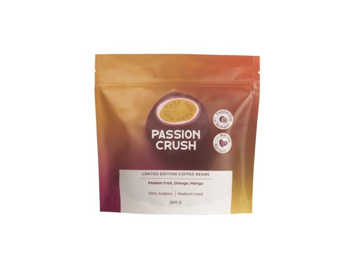 Limited Edition Kaffeebohnen Passion Crush (Passionsfrucht-Kofermentation), 200 g