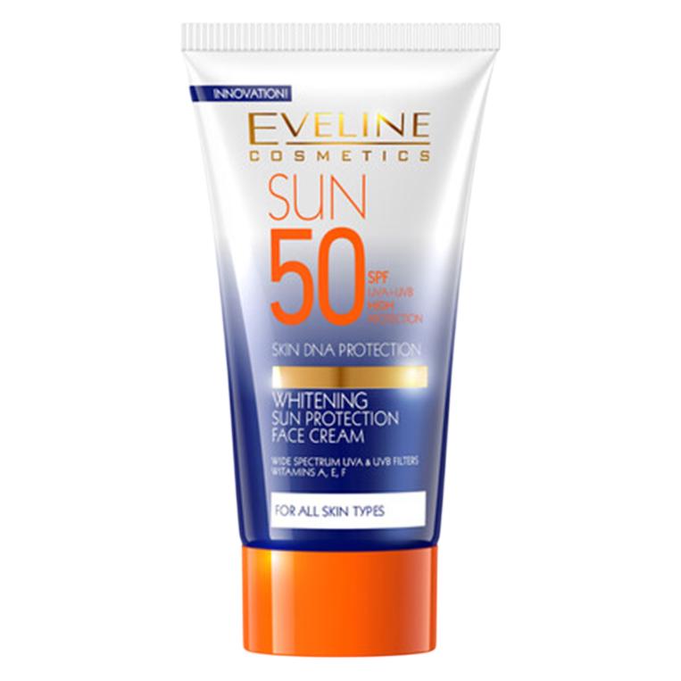 Eveline Sonnencreme mit hohem Schutz und Aufhellung SPF 50 (SPF 50, 50 ml) (38624710)