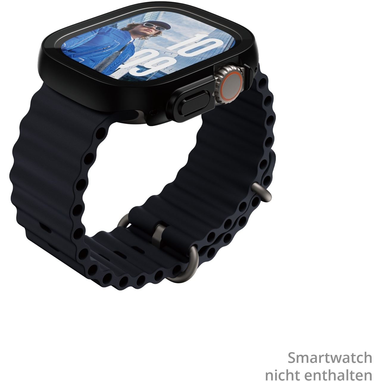 PanzerGlass Snappie Full Body Apple Watch Ultra 2 schwarz
