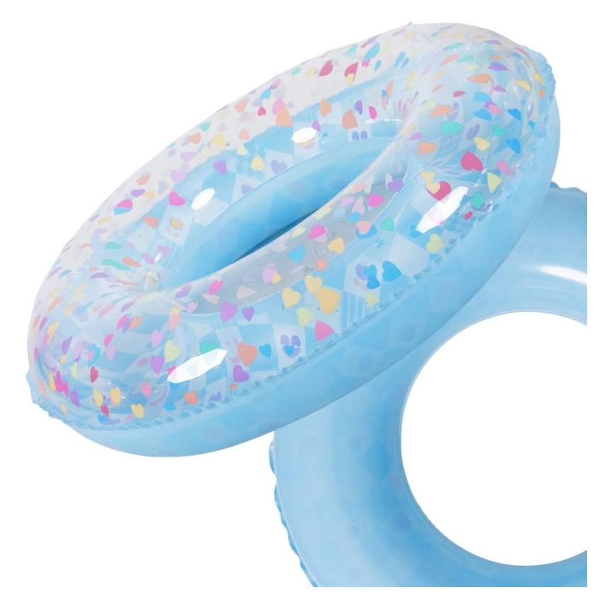 Jilong KÓŁKO DO PŁYWANIA 90CM SERDUSZKA NIEBIESKIE 35663 (68921061)
