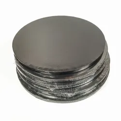 cakeX 5x Cakeboard 35cm 12mm schwarz