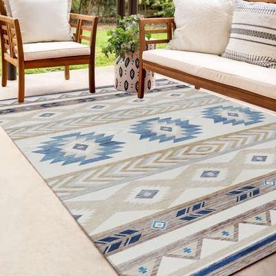 Addison Rugs Indoor/ Outdoor Sonora Global Medallions Washable Rug