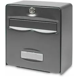 Burg Wächter, Briefkasten, Briefkasten BALTHAZAR MINI 1 Verzinkter (38 x 15 x 21 cm)