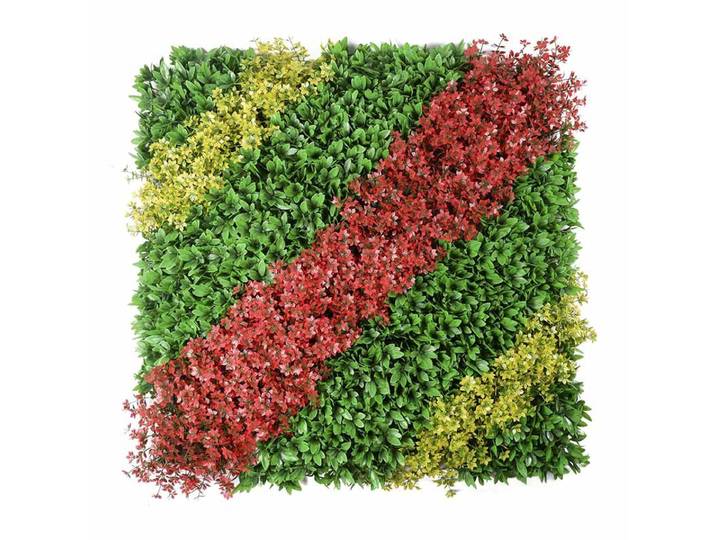 Décoration de jardin d'intérieur et d'extérieur en plastique, plantes de style jungle, haie verte, gazon artificiel pour la décoration