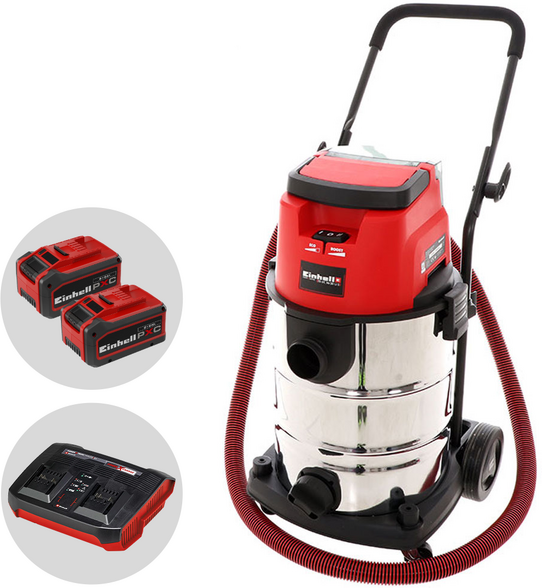 Einhell TE-VC 36/30 Li - Aspirateur eau et poussière à batterie - 2x 18V 5-8 Ah