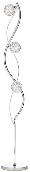 BHS Orianna Chrome Floor Lamp
