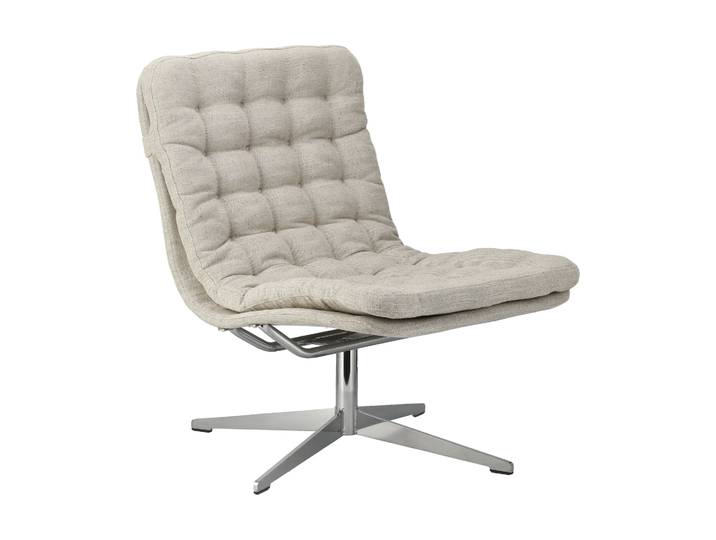 1898 Fauteuil Loholm avec fonction pivotante Bern Beige 0341