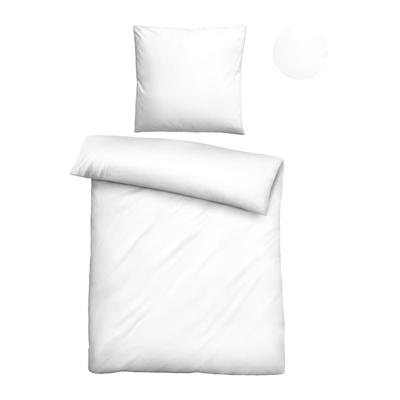 Bettwäsche BIBERNA "0470500, hochwertige TENCEL Qualität", weiß, B/L: 135cm x 200cm, 1 Stk., 1 Stk., Lyocell, B/L: 80cm x 80cm, 2 Stk., Lyocell, Obermaterial: 100% Lyocell (TENCEL™), Bettwäsche, Bettwäsche, natürlicher Rohstoff, schnelltrocknend,...